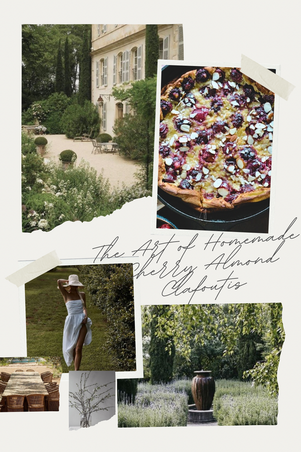 Provence Cherry Almond Clafoutis